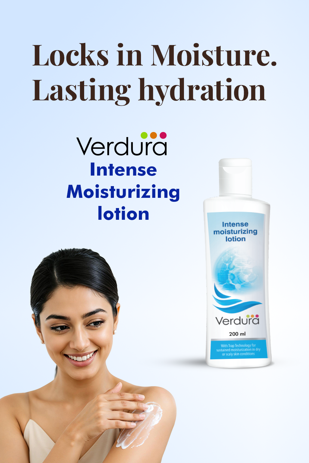 Best lotion for dry skin | Verdura intense moisturizing lotion