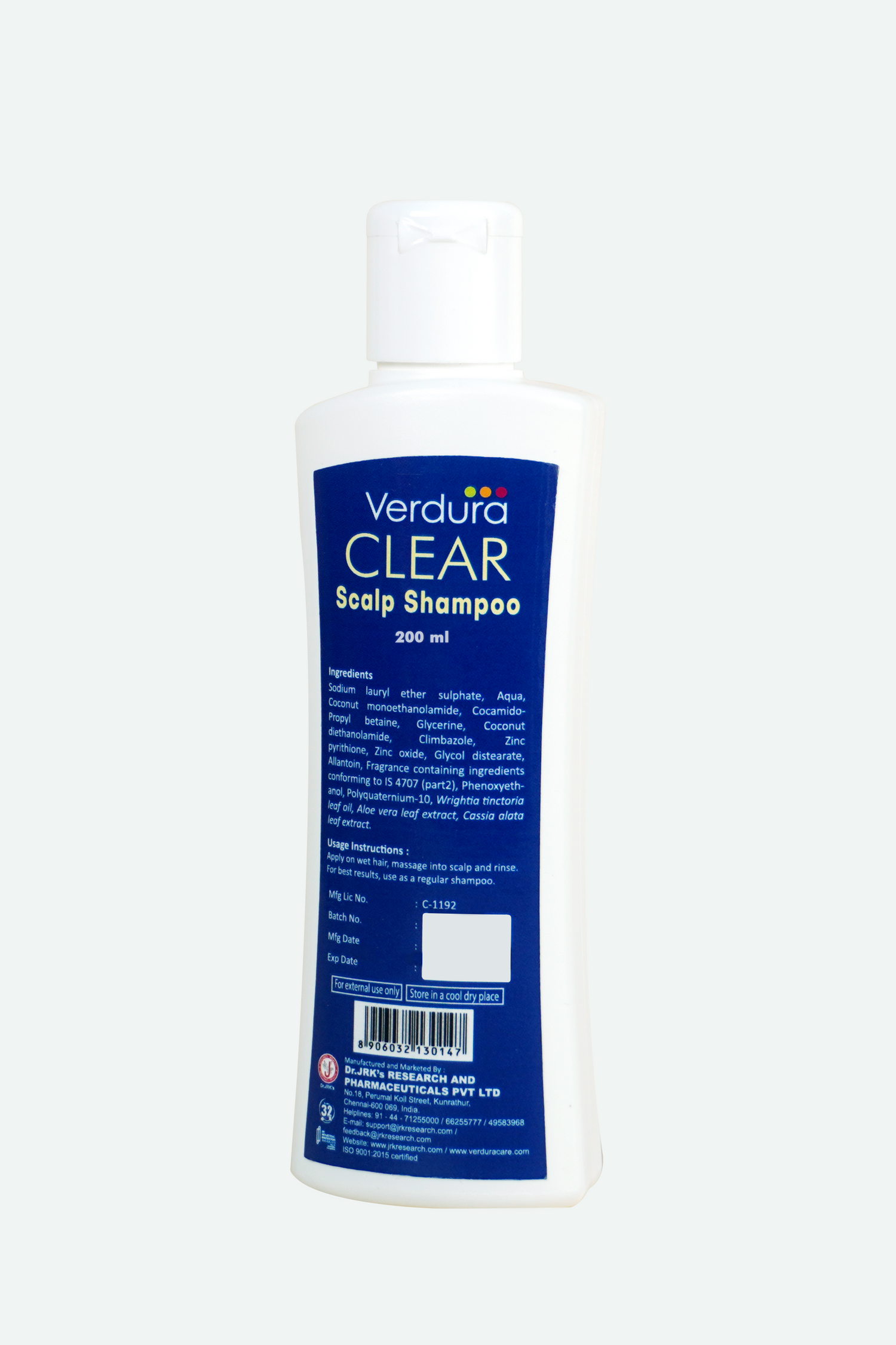 Verdura clear scalp shampoo | hair care distribution | Best scalp psoriasis shampoo