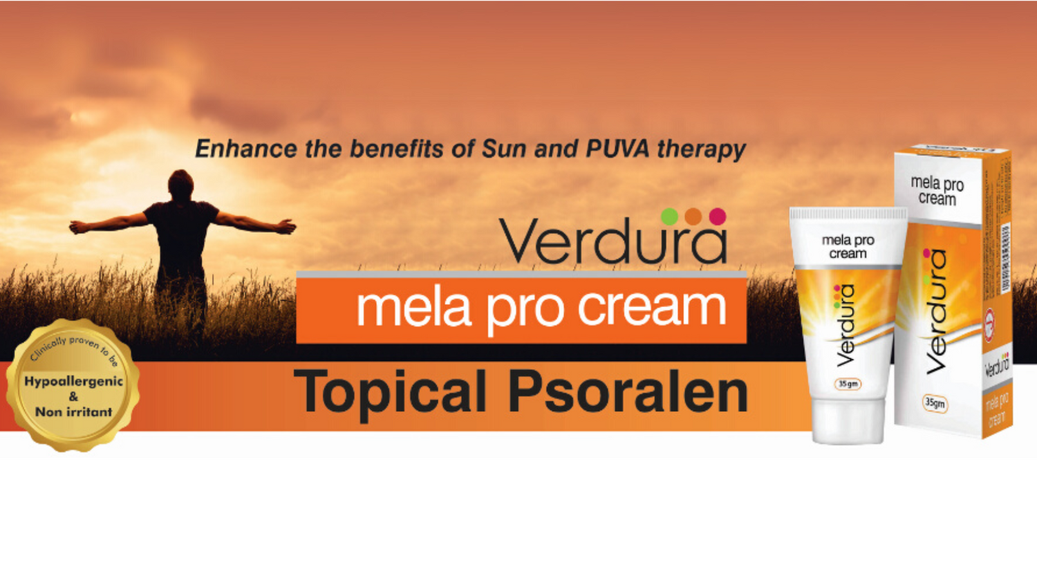 Natural Psoralen - Entraps the UV benefit of sun