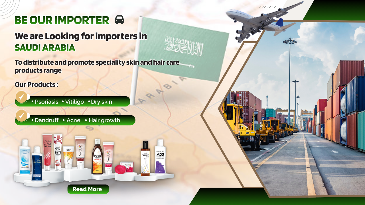 Partner with Us to Introduce Verduracare Premium Skin & Hair Care to Saudi Arabia