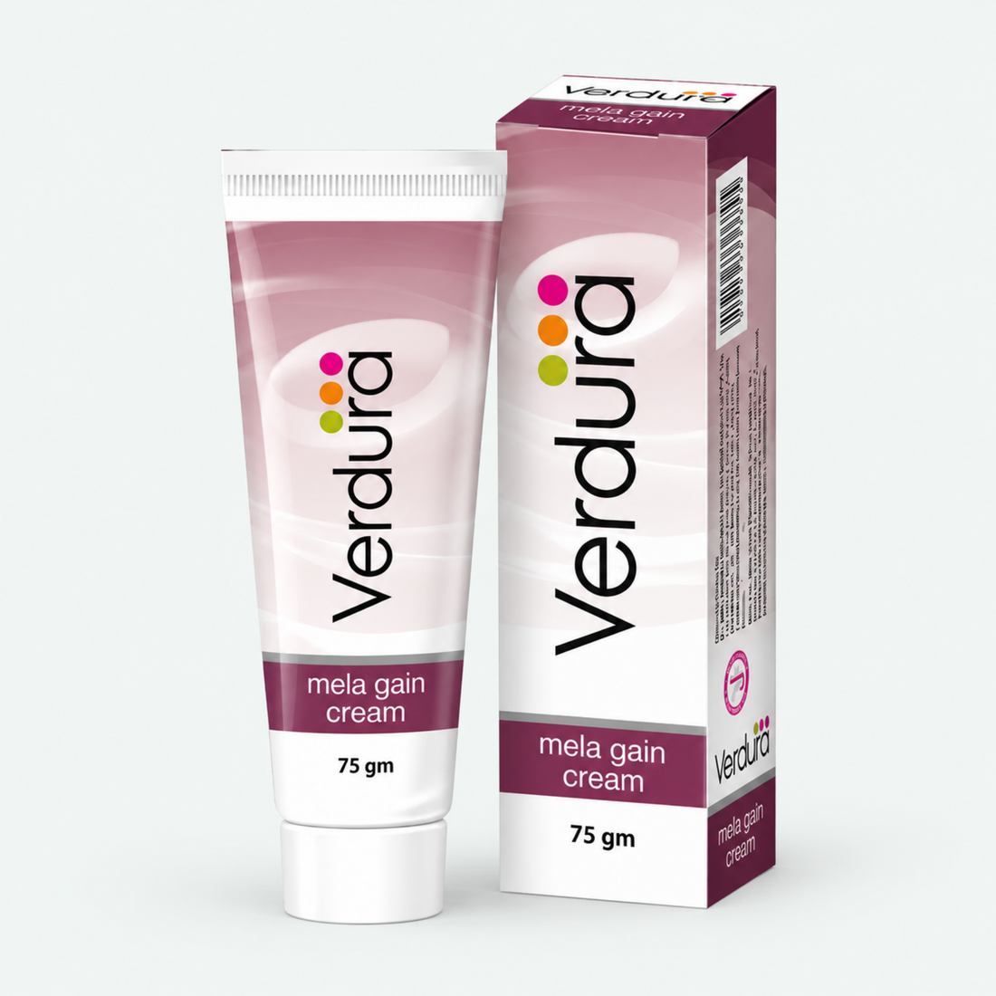 Verdura Mela Gain Cream 75gm tube and box