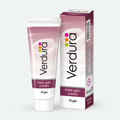 Verdura Mela Gain Cream 75gm tube and box
