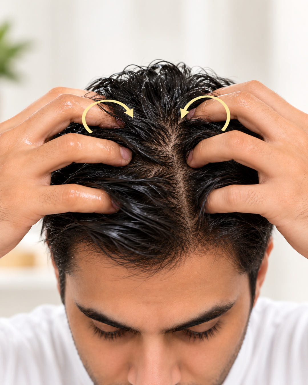 <div class="metafield-rich_text_field"><p>Apply sufficient quantity on hair and scalp with a gentle massage. Use every day for good hair growth.<br />
For external use only<br />
</p></div>