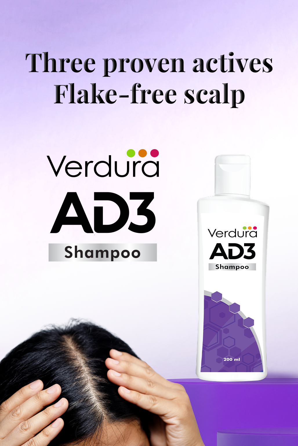 Verdura AD3 Shampoo | Anti-dandruff shampoo 