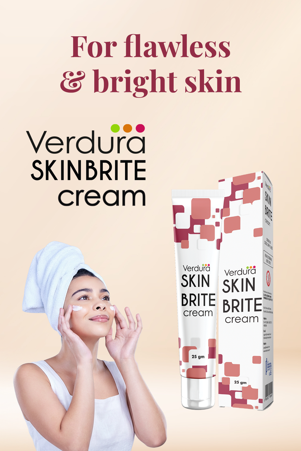 Verdura Skinbrite cream | Best cream for skin brightening