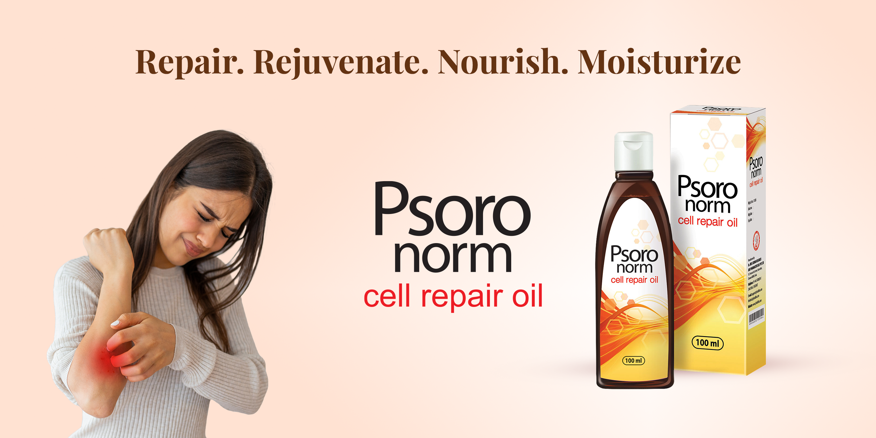 Psoronorm cell repair oil |Best  Psoriasis treatment oil