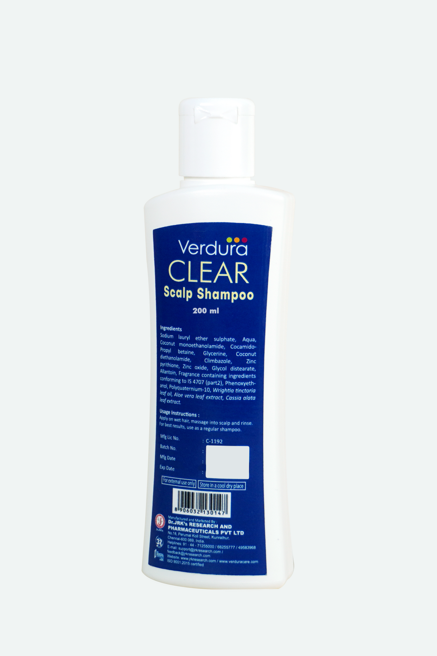  Verdura clear scalp shampoo | hair care distribution | Best scalp psoriasis shampoo 